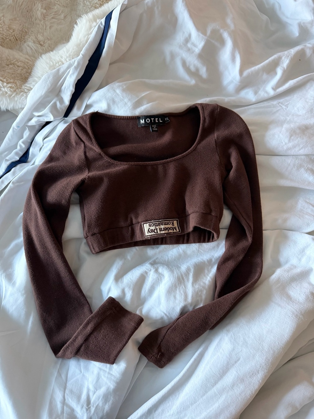 Motel Rocks Cropped Long Sleeve